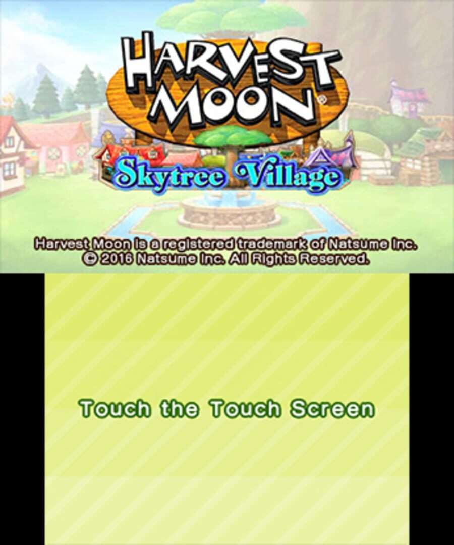 Harvest Moon - Skytree Village