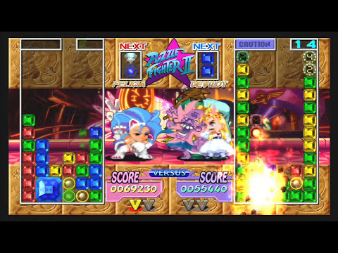 Puzzle Fighter HD gameplay screenshot 2
