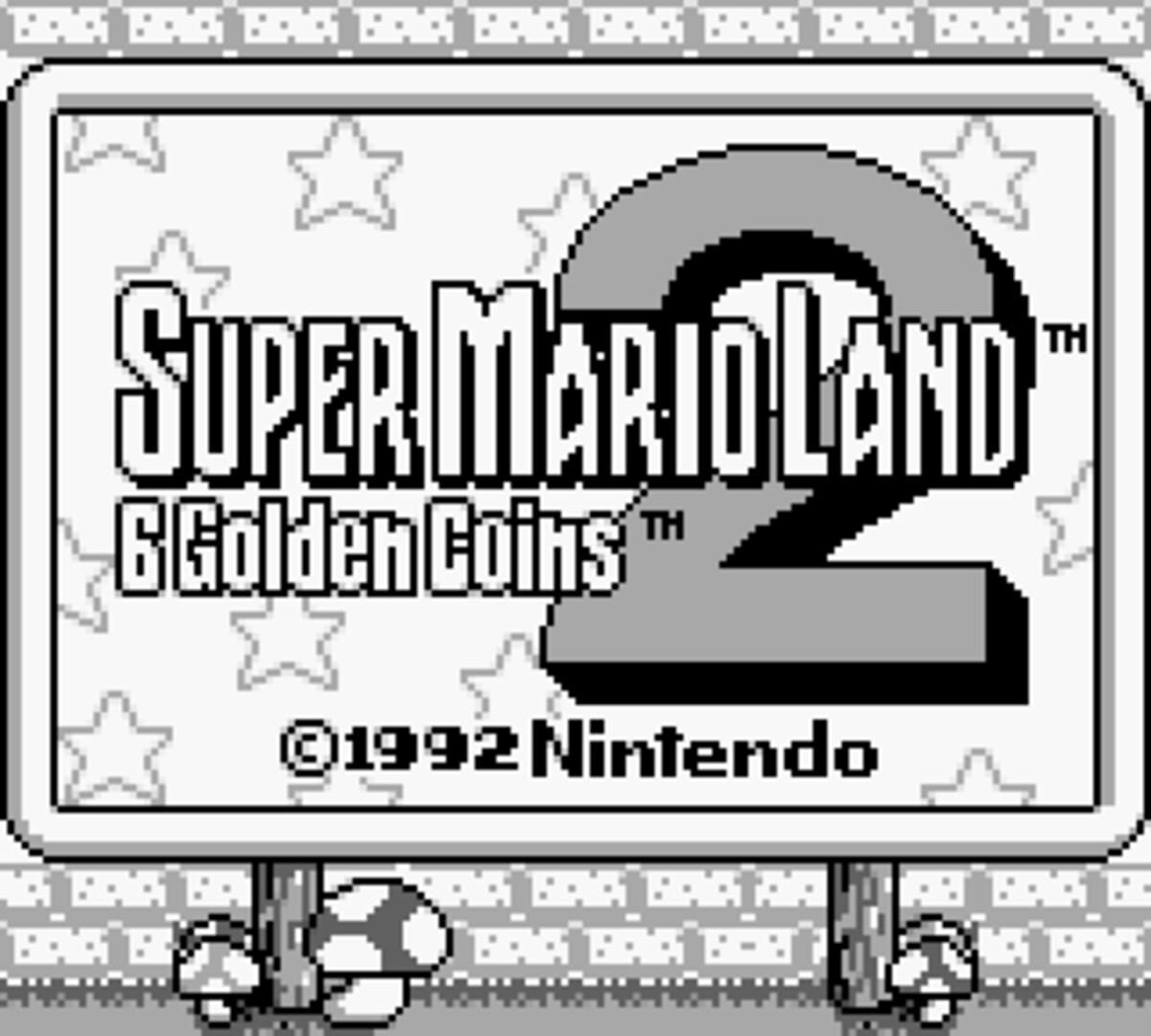 スーパーマリオランド2 - 金貨6枚