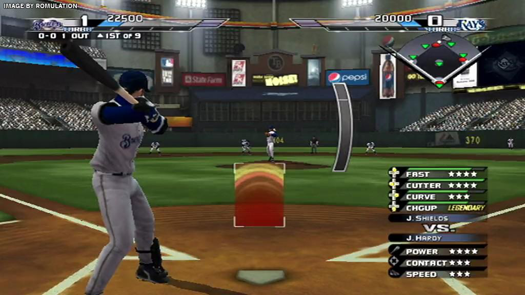 『Bigs 2 The - Baseball』ゲームスクリーンショット1