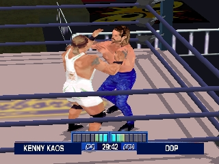 WCWレスリングの故意の負傷