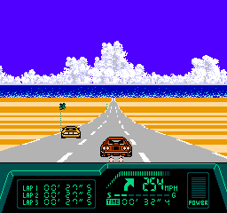 『Rad Racer 2』ゲームスクリーンショット1