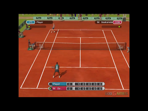 FILA World Tennis gameplay screenshot 2