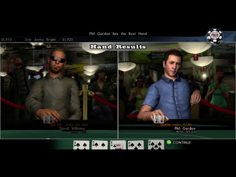 『WSOP 2008』ゲームのスクリーンショット 2