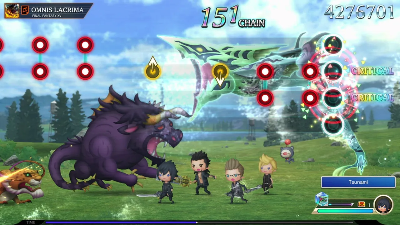 ファイナルファンタジー リズムシアター ファイナルバーライン