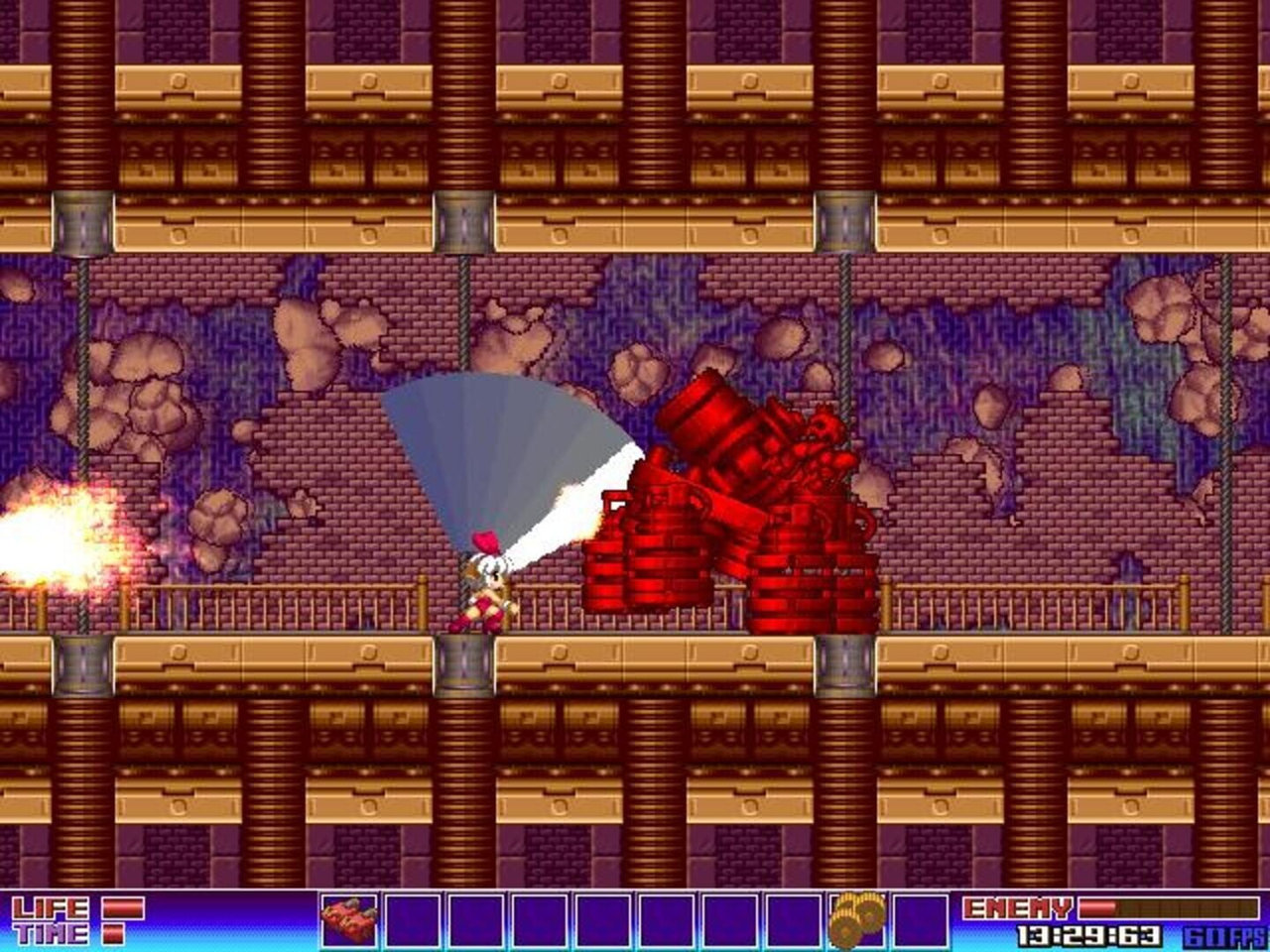 『チェルシーさんは7の魔神をブッ殺さねばならない。』ゲームスクリーンショット2