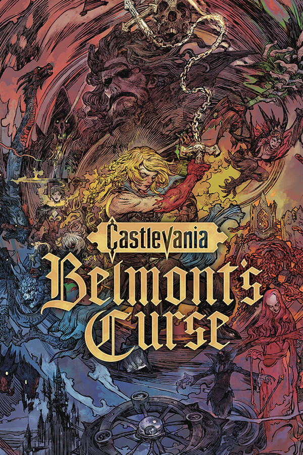 Castlevania: Belmont's Curse — 官方封面美術