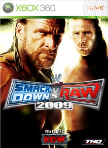 『SmackDown vs RAW 2009』のパッケージ画像