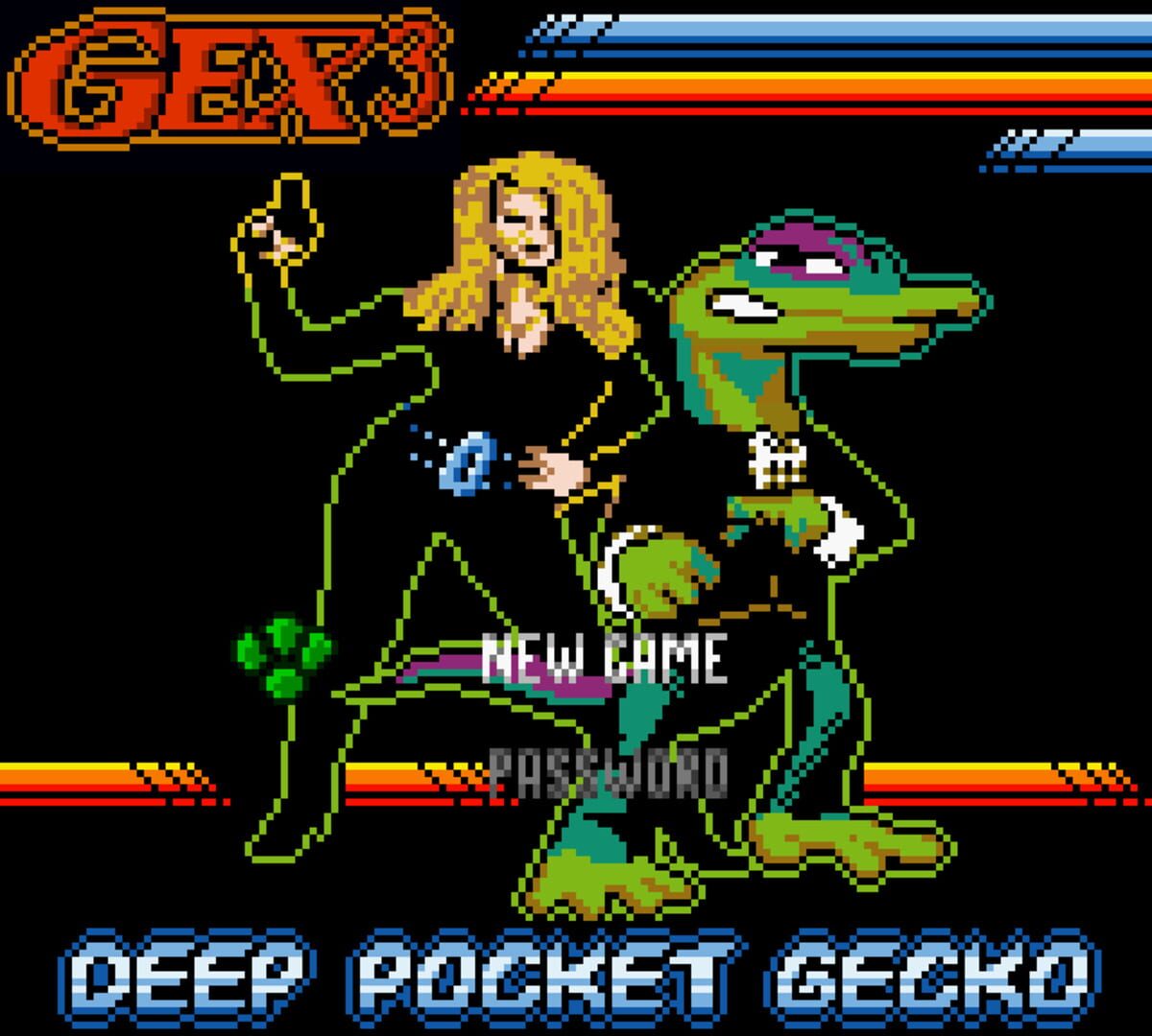 『Gex 3 - Deep Cover Gecko』ゲームスクリーンショット1