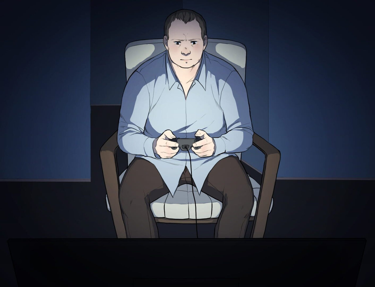 『Actual Sunlight』ゲームスクリーンショット2