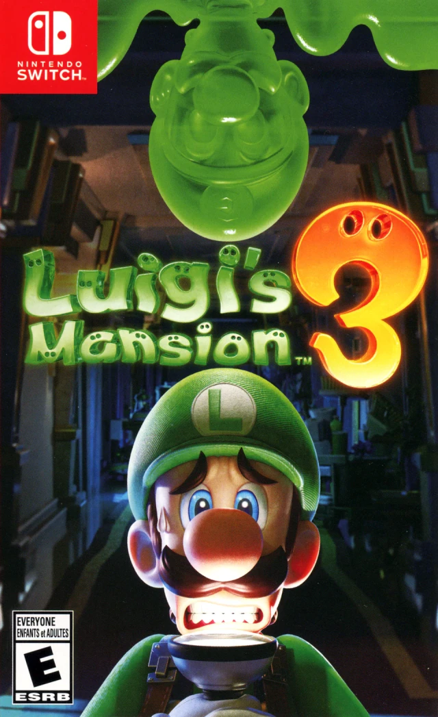 『ルイージマンション3』の表紙