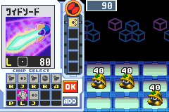Battle Network: Rockman EXE 3 gameplay screenshot 2