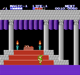 Zelda 2 - The Adventure of Link gameplay screenshot 1