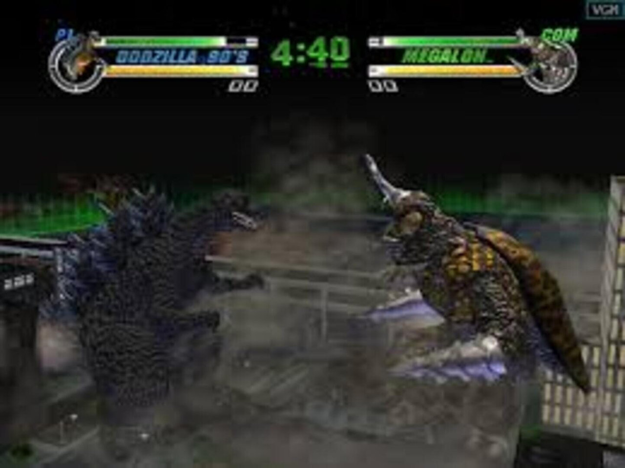 『ゴジラ怪獣大乱闘』ゲームスクリーンショット2