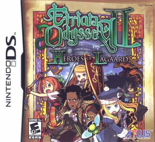 Etrian Odyssey 2 - Heroes of Lagaard cover
