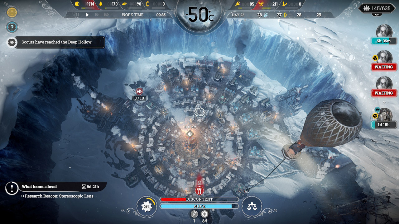 Frostpunk — 公式スクリーンショット 2