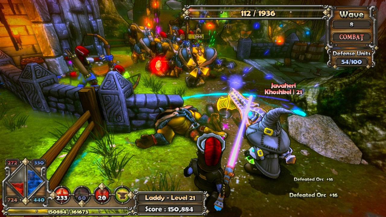 Dungeon Defenders gameplay screenshot 1