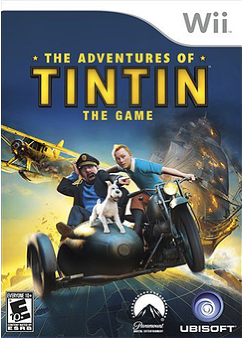 Adventures of Tintin The - The Game cover