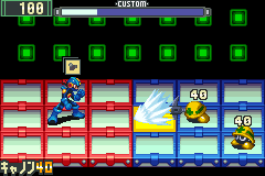 『Battle Network: Rockman EXE 2』ゲームスクリーンショット2