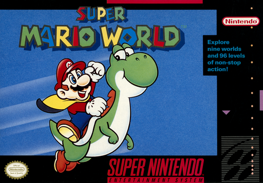 『スーパーマリオワールド』のパッケージ画像