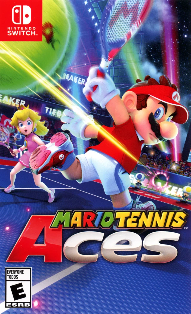 『マリオテニス エースエース』の表紙