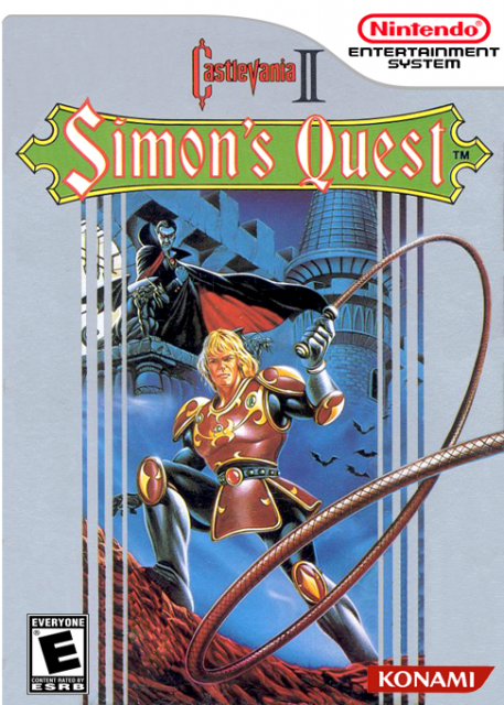 『Castlevania 2: Simon's Quest』のパッケージ画像