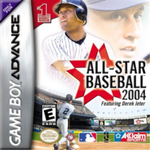 『All-Star Baseball 2004 - Featuring Derek Jeter』のパッケージ画像