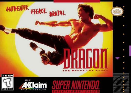 『Dragon - The Bruce Lee Story』のパッケージ画像