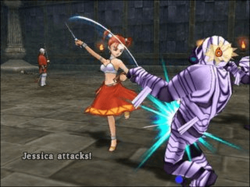 Dragon Quest 8 - Journey of the Cursed King gameplay screenshot 2