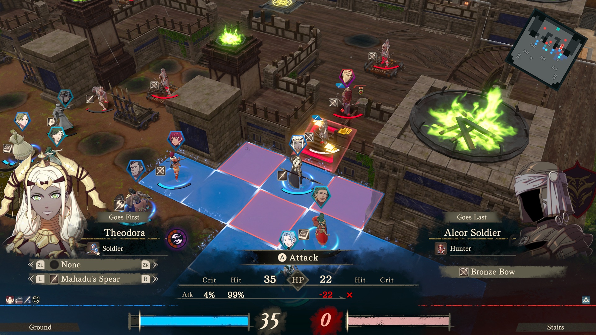 Fire Emblem: Fortune's Weave — Official screenshot 2