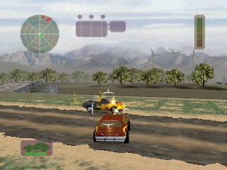Vigilante 8 gameplay screenshot 1