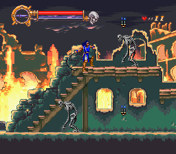 『Castlevania - Dracula X』ゲームスクリーンショット1