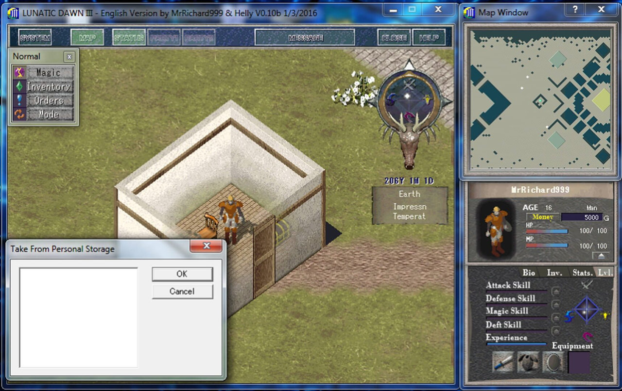 Lunatic Dawn 3 gameplay screenshot 3