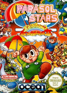 『Parasol Stars - The Story of Bubble Bobble 3』のパッケージ画像