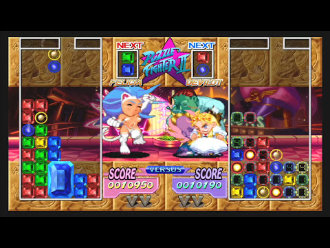Puzzle Fighter HD gameplay screenshot 1