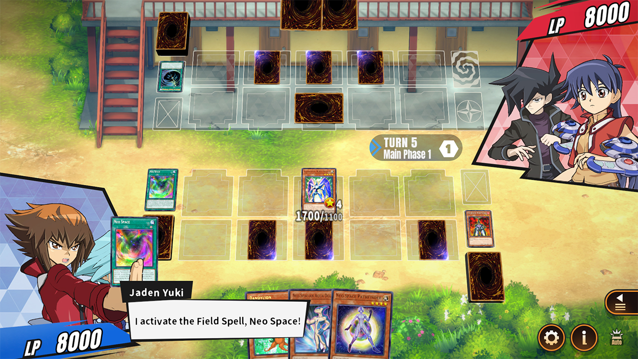 Yu-Gi-Oh! TAG FORCE GX — 官方截圖 1