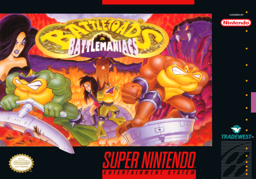 Battletoads in Battlemaniacs