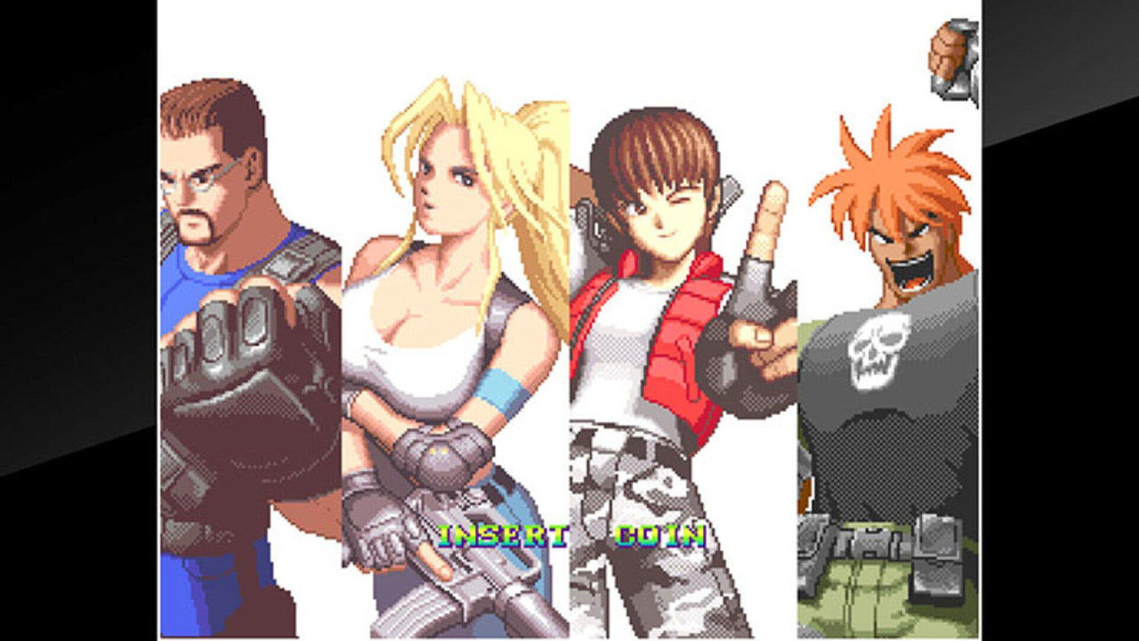 ACA NEOGEO SHOCK TROOPERS 2nd Squad