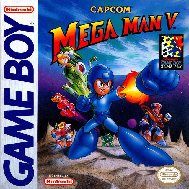 Mega Man 5 cover