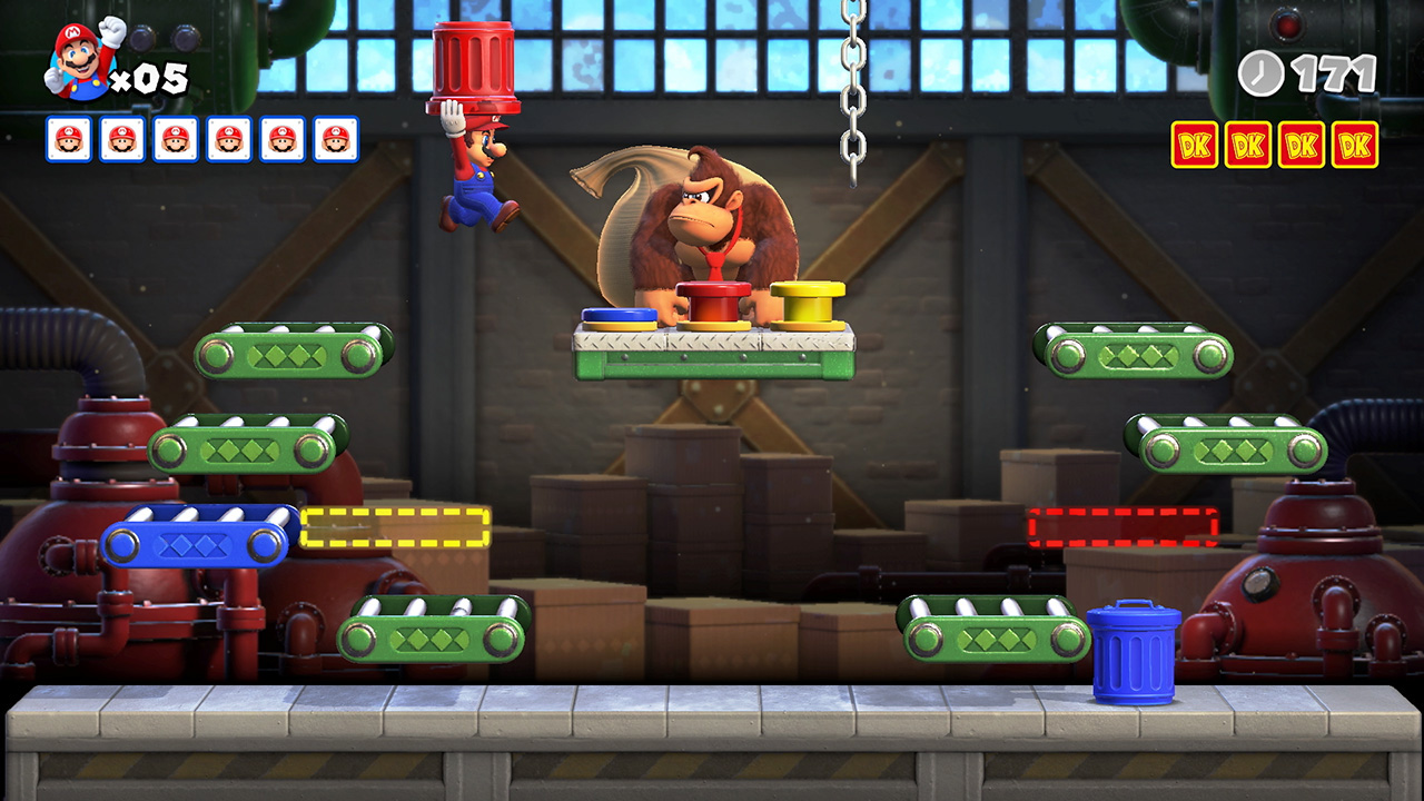 「マリオ vs. ドンキーコング」ゲームスクリーンショット4