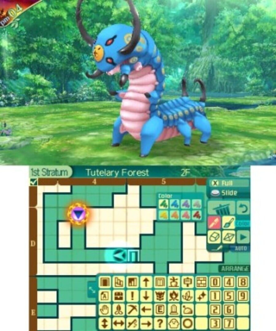 Etrian Odyssey 5 - Beyond the Myth gameplay screenshot 1