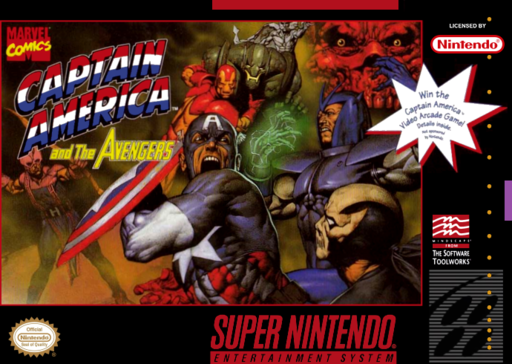 Captain America and the Avengers cover