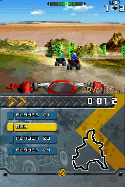 ゲーム 2 in 1 – ATV サンダー リッジ ライダー + モンスター トラック