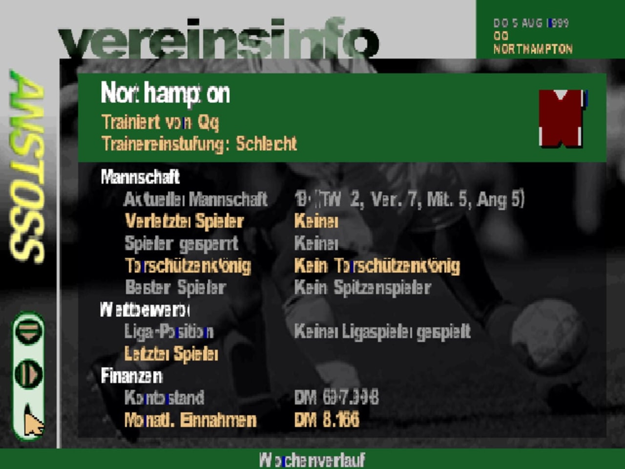 Anstoss - Premier Manager