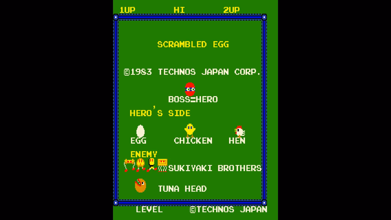 Arcade Archives 2 SCRAMBLED EGG