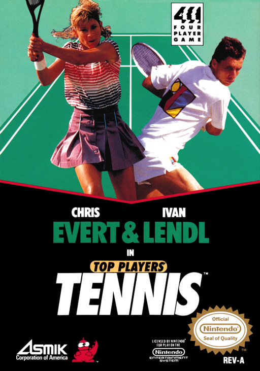 Chris Evert & Ivan Lendl in Top Players' Tennis