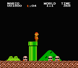 『Super Mario Bros. - All Night Nippon』ゲームスクリーンショット1