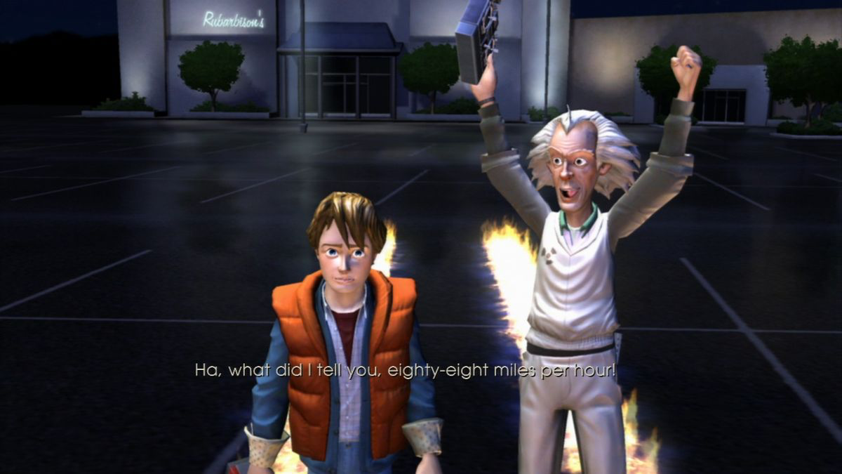 『Back to the Future - Episode 2 - Get Tannen』ゲームスクリーンショット1