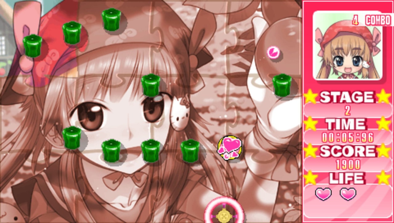 Hello Kitty to Issho! Block Crash 123!!