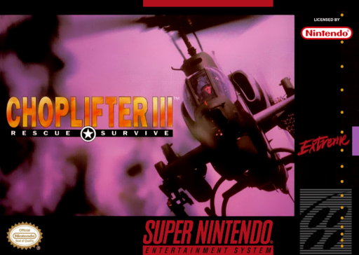 Choplifter 3 - Rescue-Survive cover